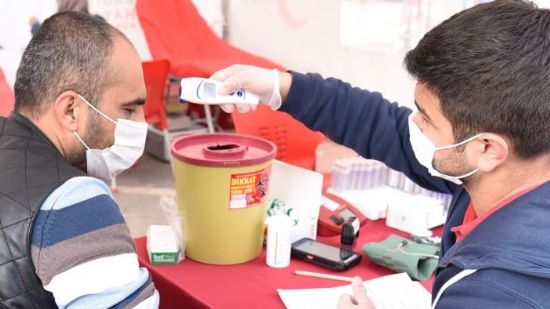 Toroslar Belediyesi, Kzlay ile birlikte kan ba kampanyas dzenledi