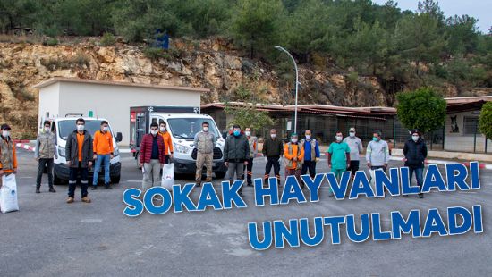 Sokak hayvanlar unutulmad