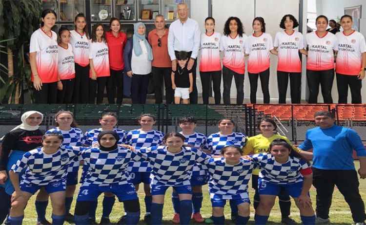 Kadn futbolcular eyrek finalde iddial