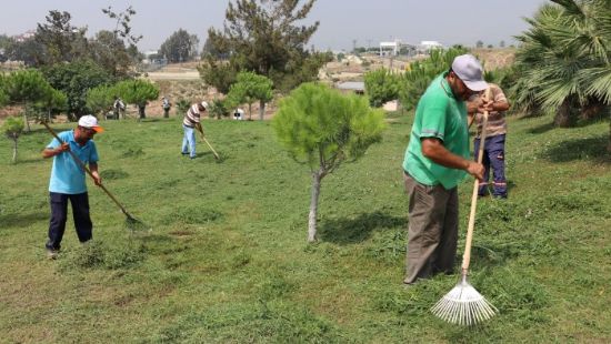 Toroslar’da park ve yeil alanlar bakmdan geiriliyor