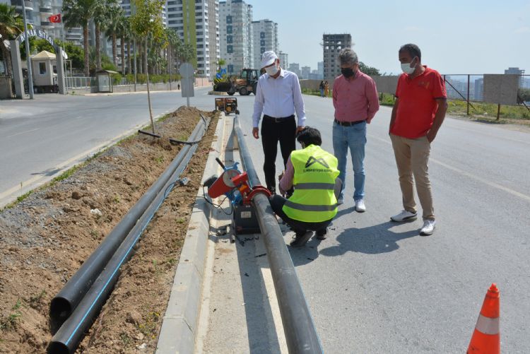 iek ve aalar uydu balantl sistemle sulanacak