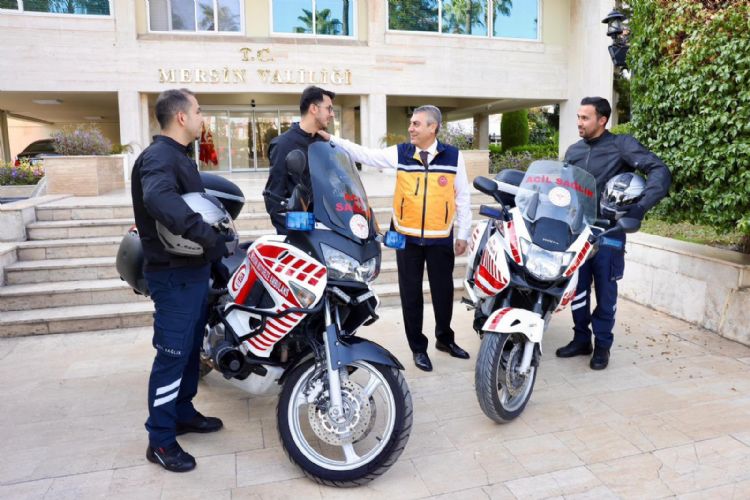 Motorize ambulanslar hizmete girdi