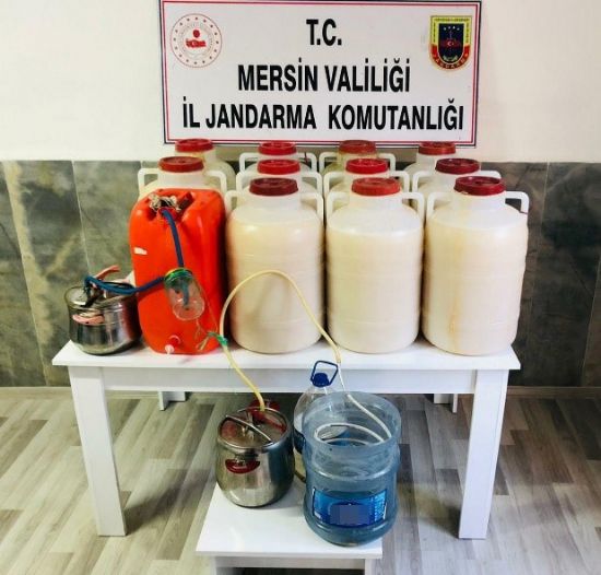 Silifke’de 485 litre sahte iki ele geirildi