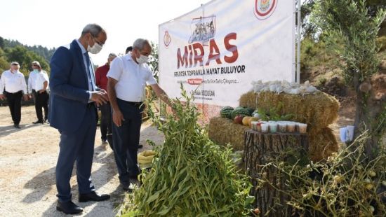 Tarsus Belediyesinin tohum takasyla 1 milyon tohum el deitirdi