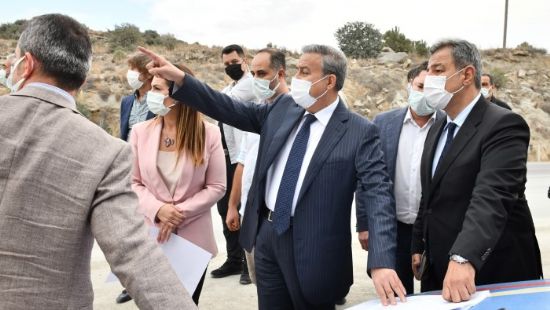 Vali Su, TOSB projesi ve Tarsus OSBde incelemelerde bulundu