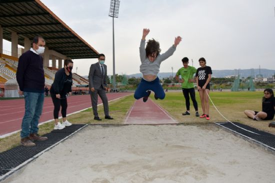 kke Demir, Atletizm Milli Takm Kampn ziyaret etti