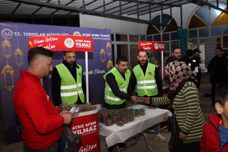 Toroslar Belediyesi depremde hayatn kaybedenler iin mevlit okuttu