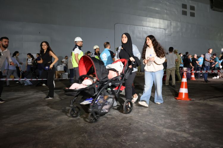 Lbnan’dan gelen ikinci gemideki yolcularn tahliyesi de tamamland  