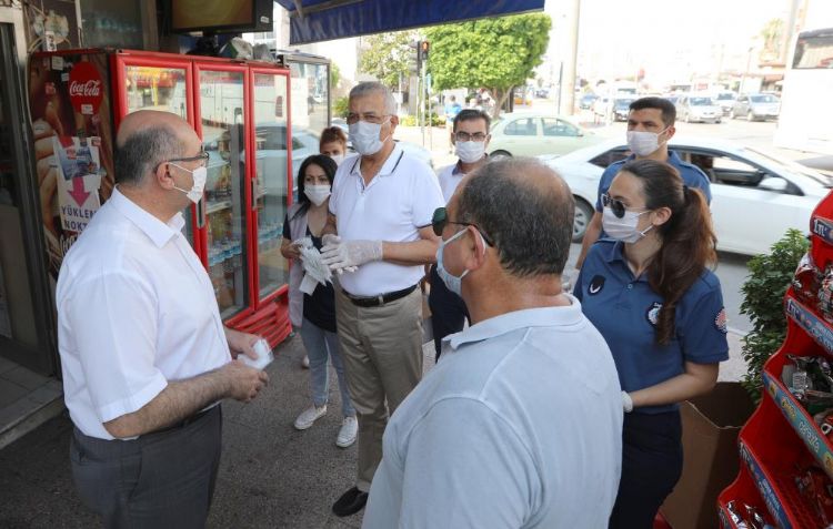 Mezitli Belediyesi, tam kapanmada tm nlemleri ald