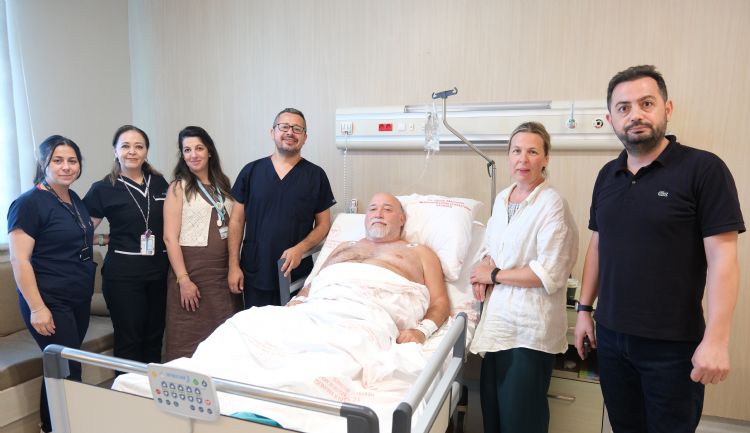 Rus hasta Mersin ehir Hastanesi’nde salna kavutu