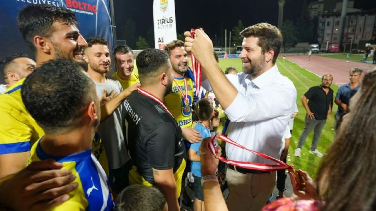 Tarsusta futbol heyecan balyor