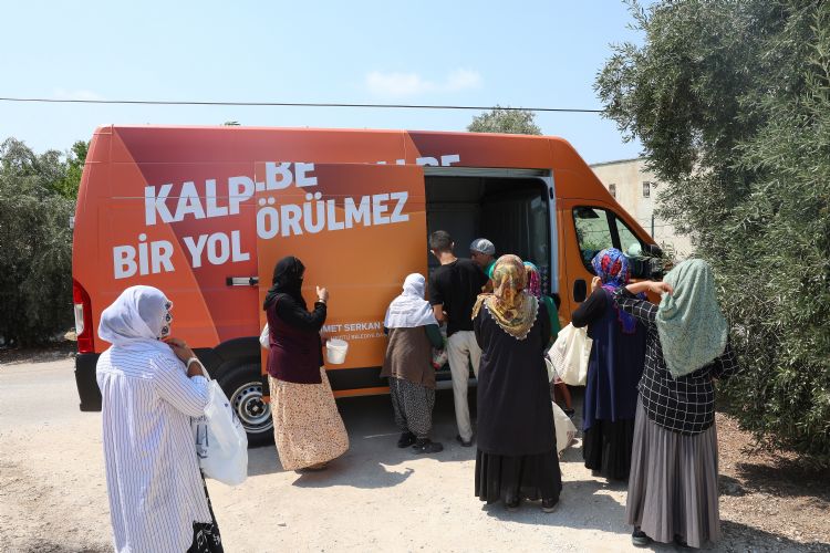 Mezitli Belediyesinden aure ikram