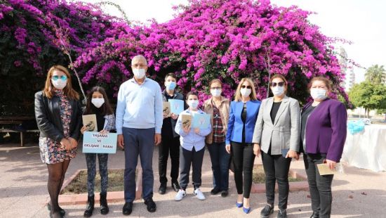 Mezitli’de ocuklar haklarn savundu