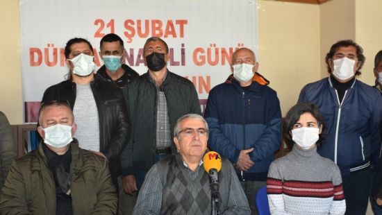 Eitim Sen Mersin ubesi 21 ubat Dnya Anadili Gnn kutlad