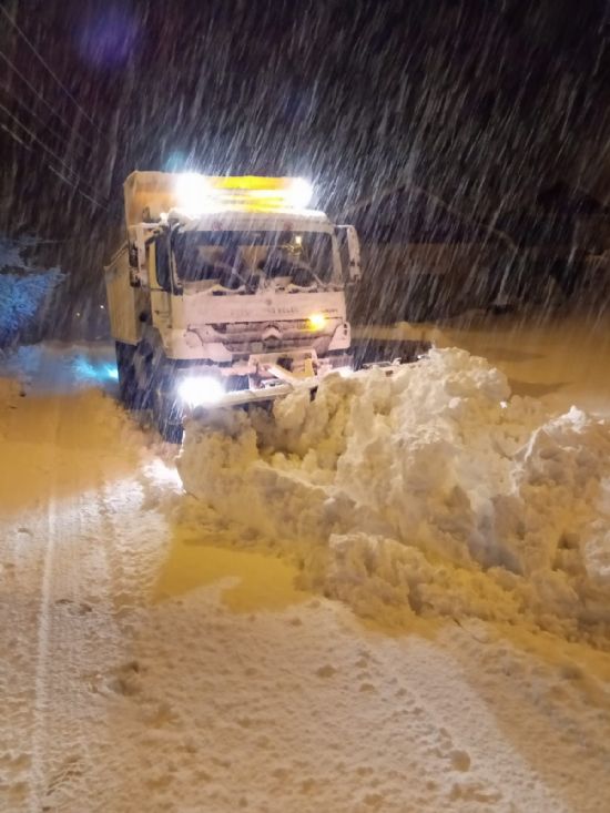 Yksek kesimlerinde kar ya etkili oldu