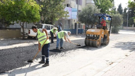 Toroslarda asfalt almalar devam ediyor