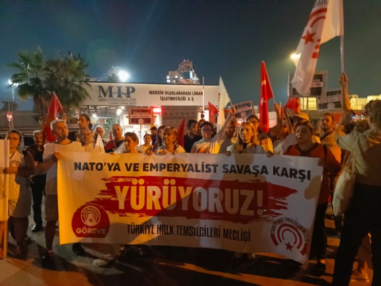 NATOya kar yryorlar. Yryler Mersin’e ulat