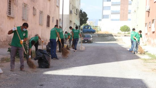 Toroslarn mahallelerinde genel temizlik