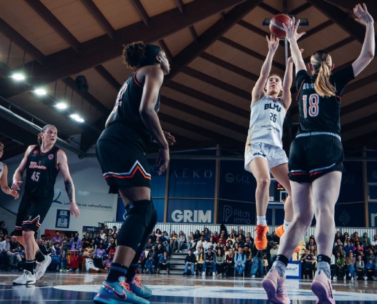 �BK Mersin EuroCup yar� finalde avantaj� kapt�: 68-70