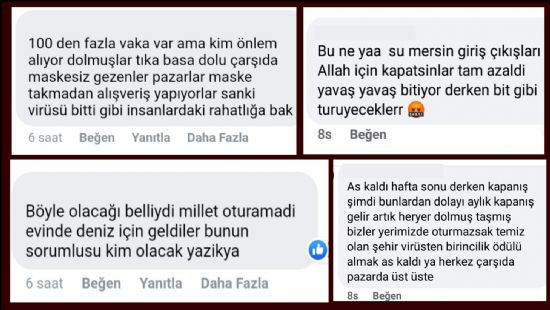 Sosyal medya kullancs Mersine seyahat yasa istiyor