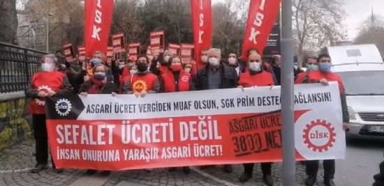 DSK: Asgari cret insan onuruna  yarar bir dzeye ykseltilmeli