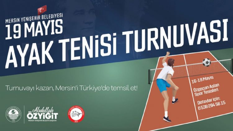 Yeniehir Belediyesi Ayak Tenisi Turnuvas