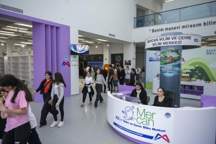 Ara tatilin gzdesi Mercan Bilim Merkezi oldu