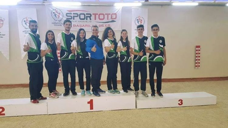 Mersin bocce sporunda ses getiriyor