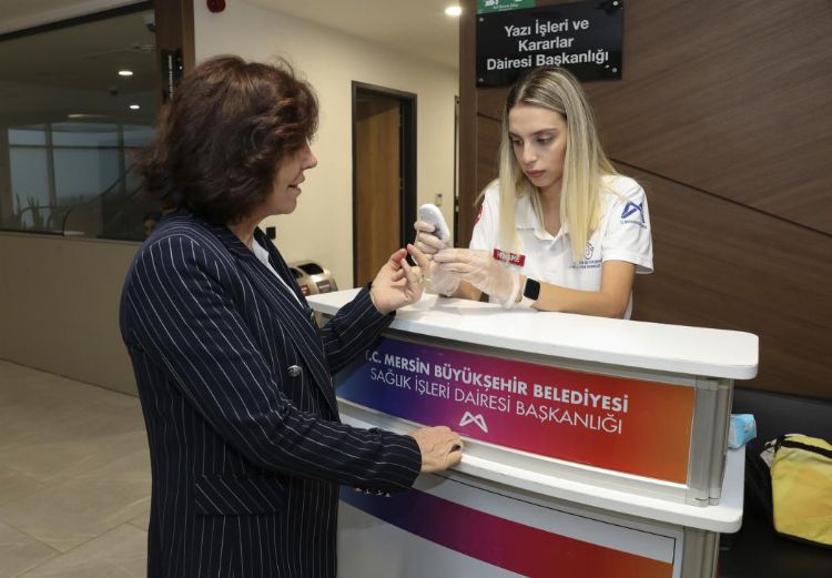 Dnya Diyabet Gnnde belediye personellerine eker lm