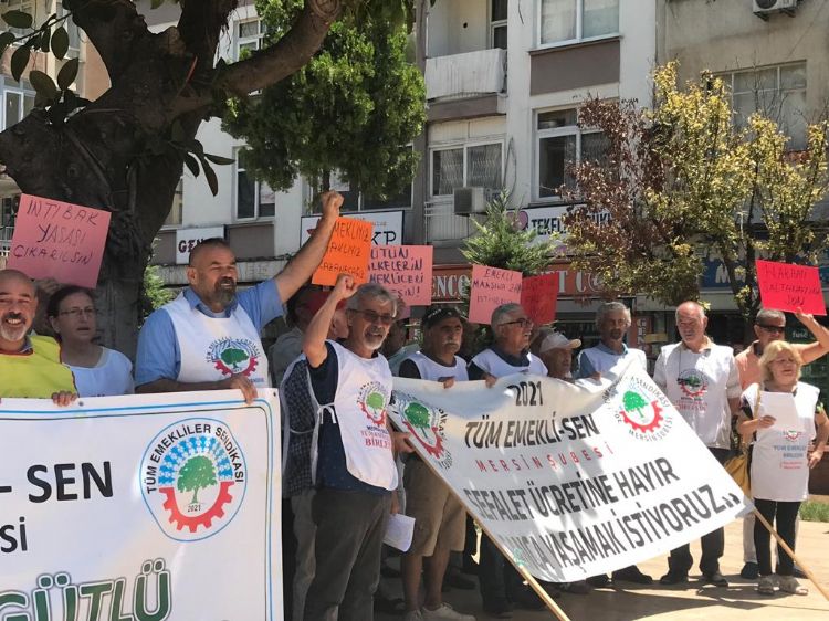 Emekliler yoksullua karmcadeleyi ykseltiyor