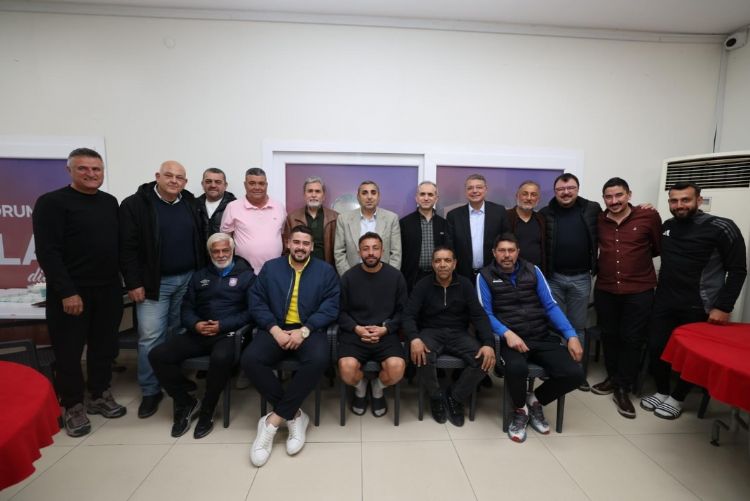 Silifke Belediyespor dayan��ma sofras�nda bulu�tu