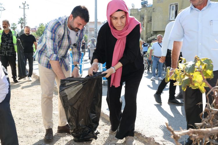 Akdenizde temizlik kampanyas