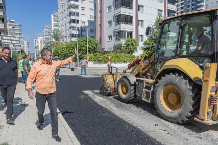 Bakan Tuncer, asfalt almalarn yerinde inceledi