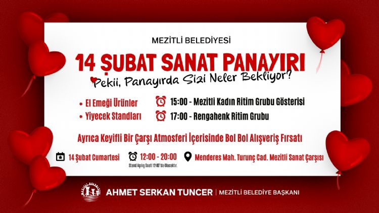 Sanat Panay�r� 14 �ubat�ta a��l�yor