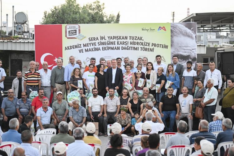 Mersin Bykehir’den seraclara destek